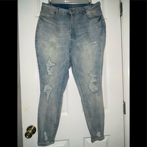 Rue 21 Curvy High Rise Ankle Jeggings